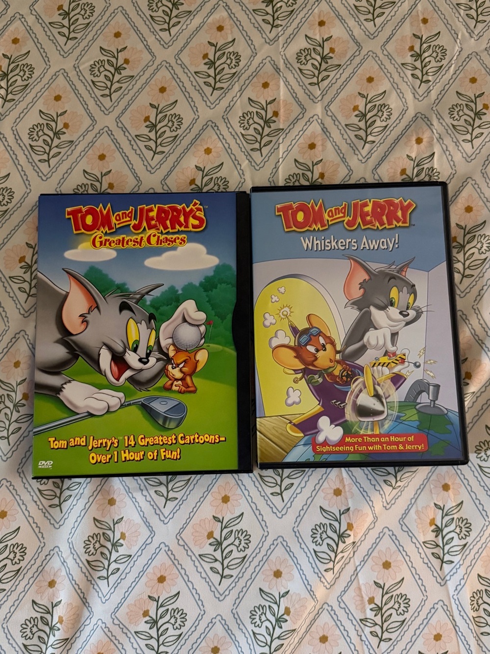 DVD Duo - Tom and Jerry Cartoons “Whiskers Away” and “Greatest Chases”